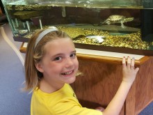 Lily with the Turtles